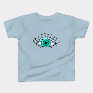 Hand-drawn Eye Collection Kids T-Shirt